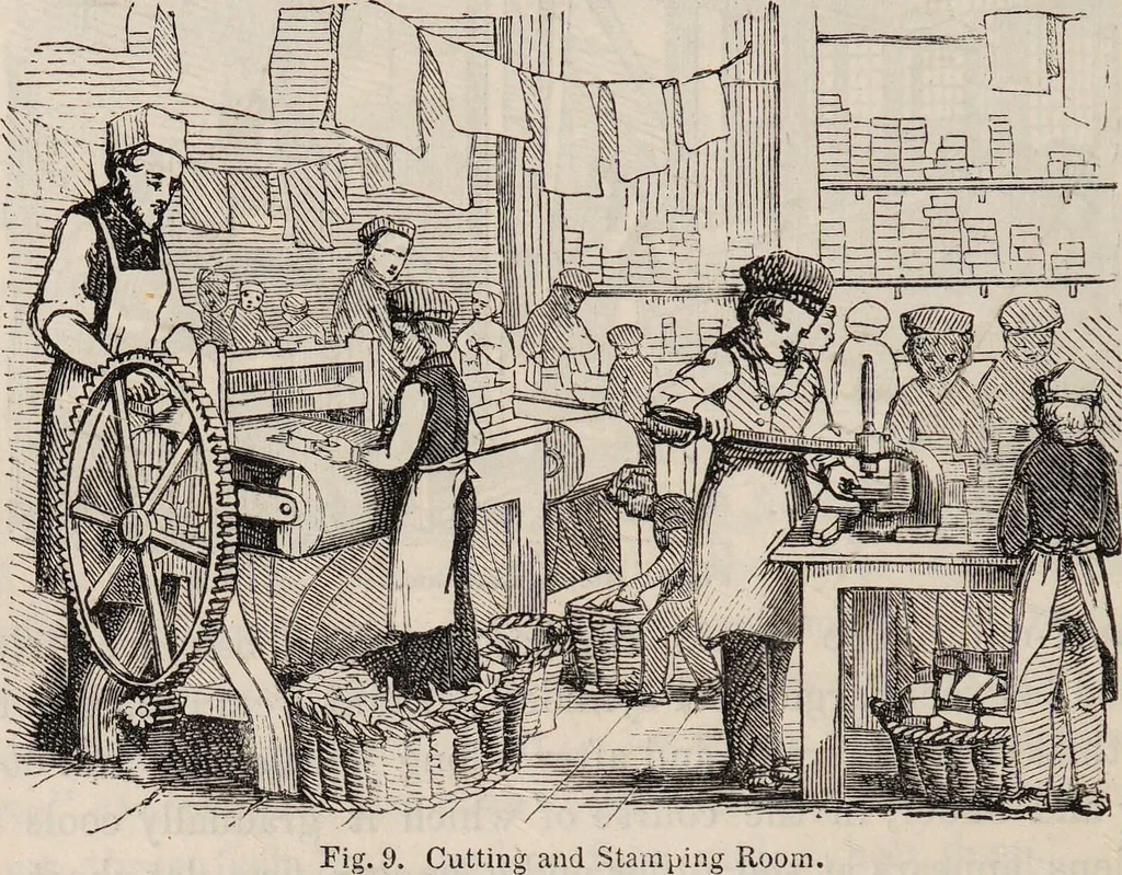 An illustration from Gutta percha, its discovery, history, and manifold uses., 1851, leaf 16