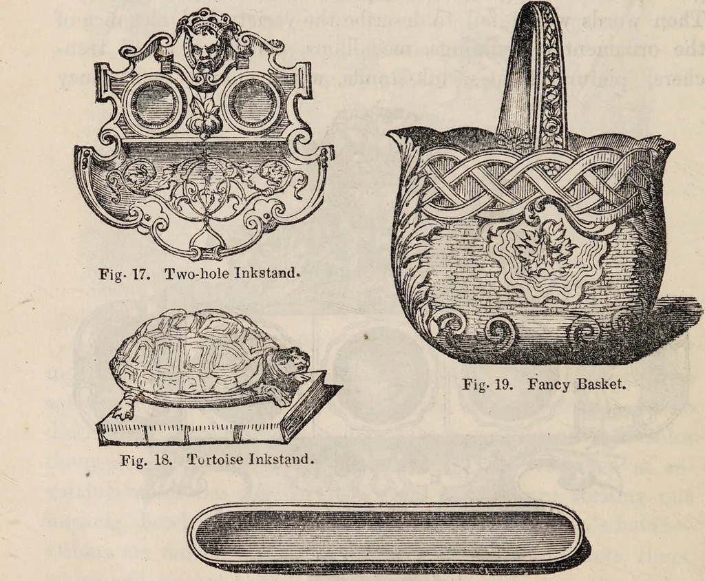 An illustration from Gutta percha, its discovery, history, and manifold uses., 1851, leaf 18