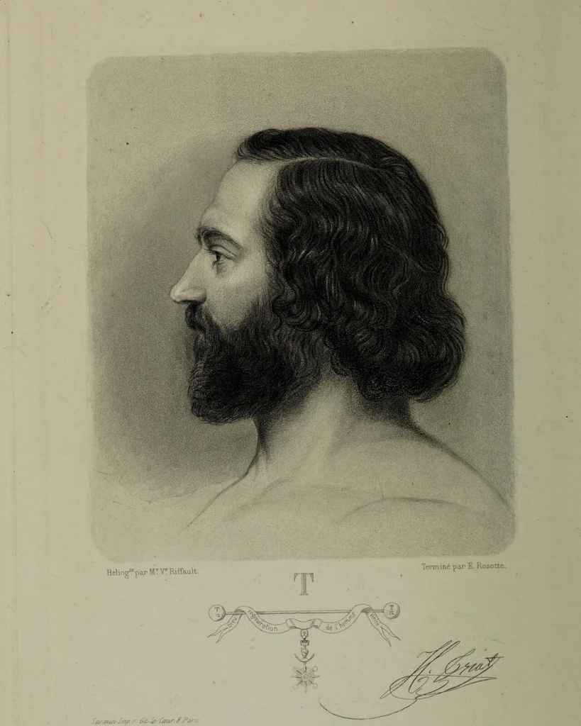 An illustration from Appréciation phrénologique de Monsieur Triat / extrait d'une conférence donnée par le Dr Castle ... le 27 février 1859., 1859, leaf 6