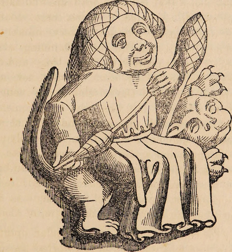 An illustration from A brief history of witchcraft : with especial reference to the witches of Northamptonshire / collected in great part from original sources., 1866, leaf 11