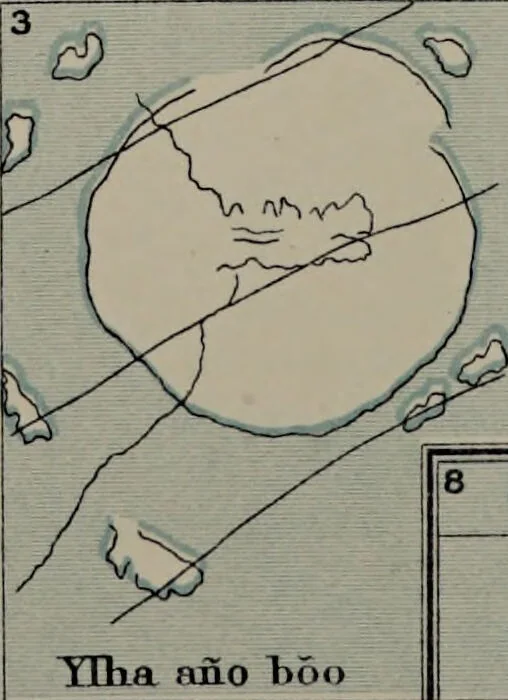 An illustration from Martin Behaim, his life and his globe / by E.G. Ravenstein ; with a facsimile of the globe printed in colours, eleven maps and seventeen illustrations., 1908, leaf 147