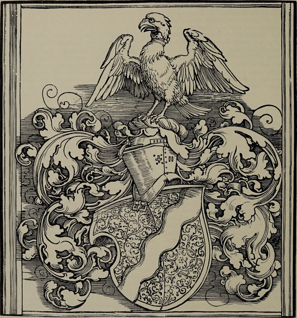 An illustration from Martin Behaim, his life and his globe / by E.G. Ravenstein ; with a facsimile of the globe printed in colours, eleven maps and seventeen illustrations., 1908, leaf 20