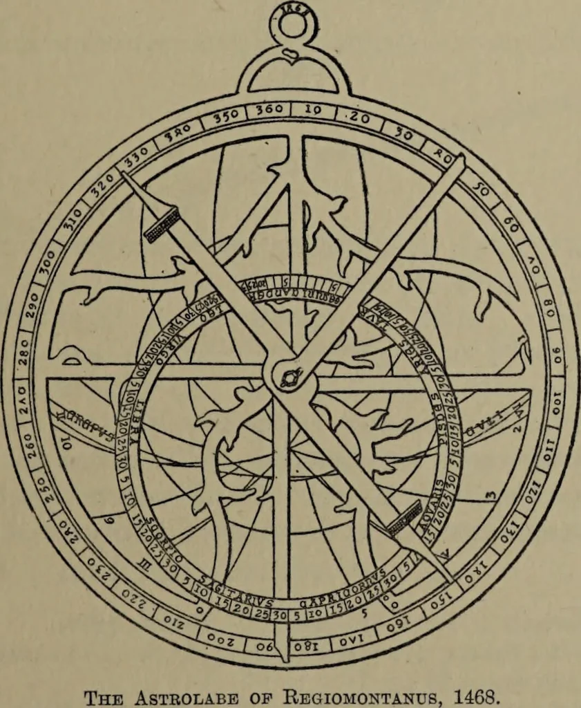 An illustration from Martin Behaim, his life and his globe / by E.G. Ravenstein ; with a facsimile of the globe printed in colours, eleven maps and seventeen illustrations., 1908, leaf 33