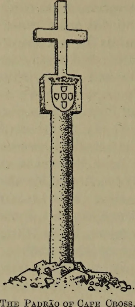 An illustration from Martin Behaim, his life and his globe / by E.G. Ravenstein ; with a facsimile of the globe printed in colours, eleven maps and seventeen illustrations., 1908, leaf 40
