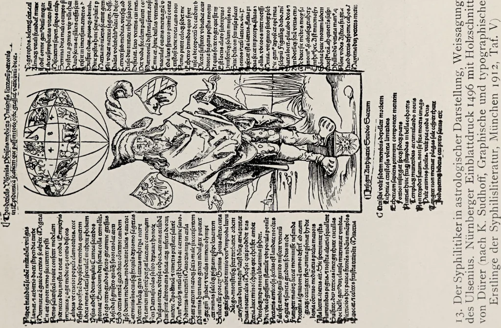 An illustration from Sternglaube und Sterndeutung : die Geschichte und das Wesen der Astrologie / unter Mitwirkung von Carl Bezold dargestellt von Franz Boll., 1926, leaf 237