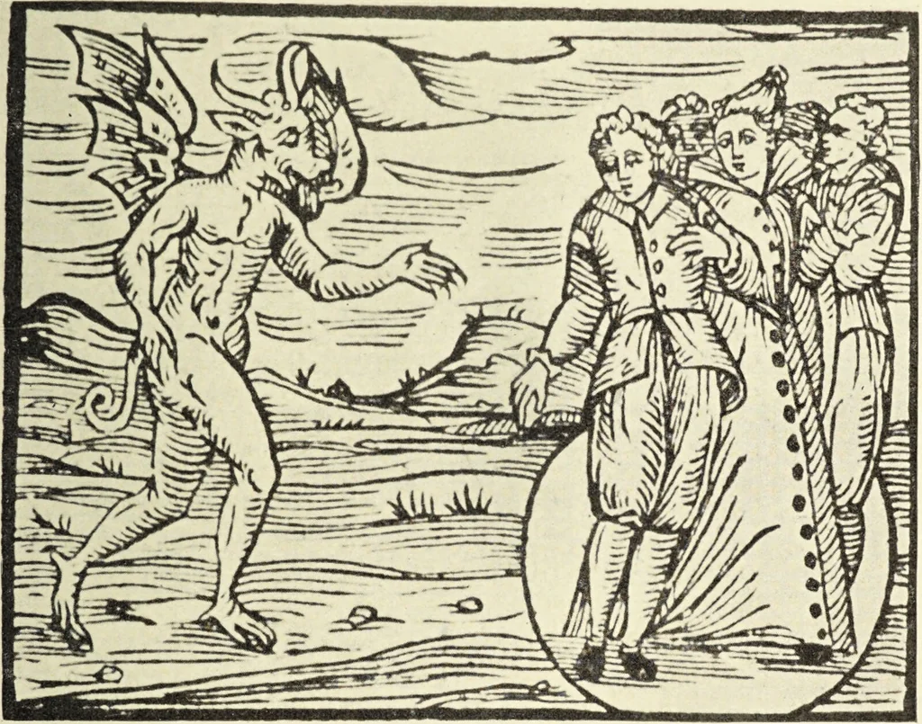 An illustration from Le musée des sorciers : mages et alchemistes / par Grillot de Givry., 1929, leaf 133
