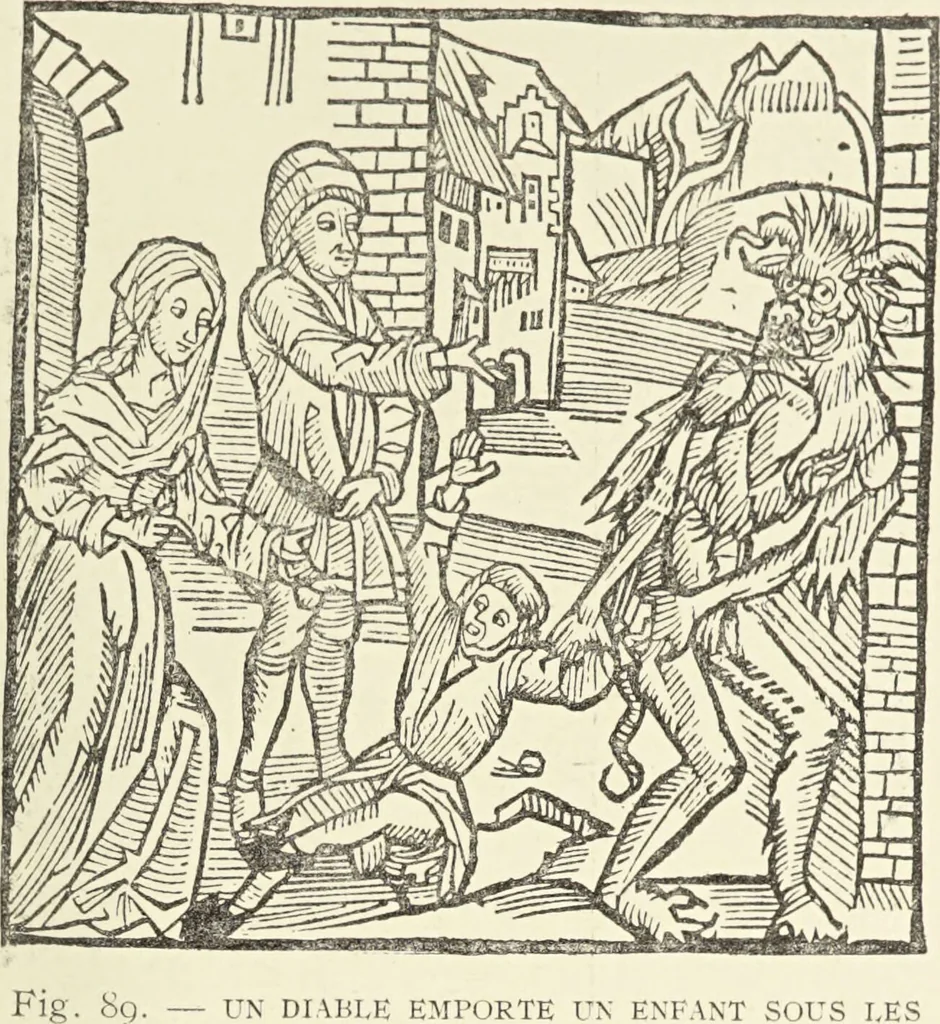 An illustration from Le musée des sorciers : mages et alchemistes / par Grillot de Givry., 1929, leaf 139