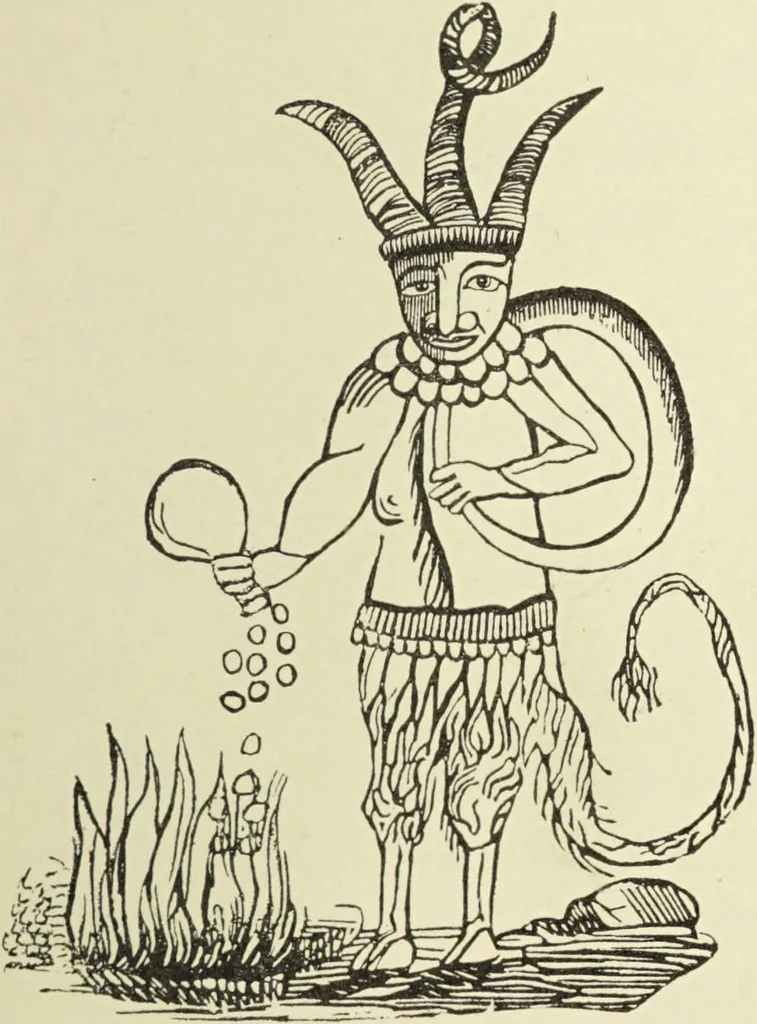 An illustration from Le musée des sorciers : mages et alchemistes / par Grillot de Givry., 1929, leaf 153