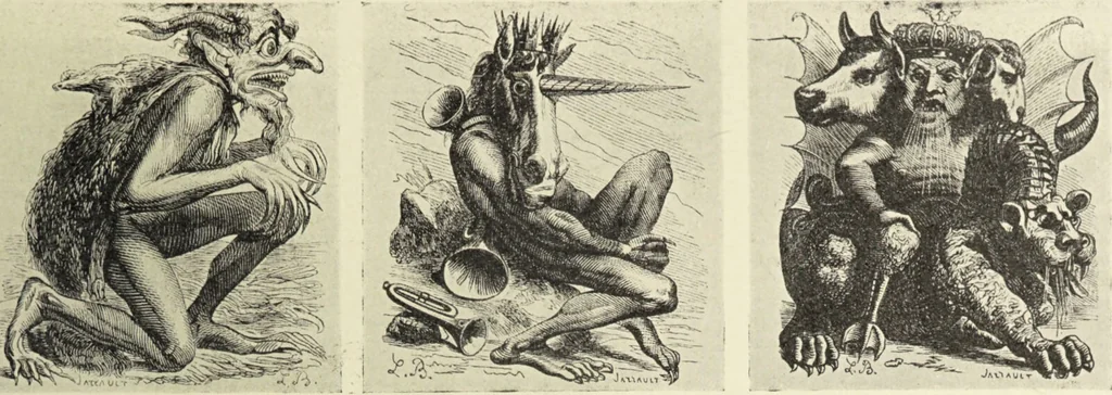 An illustration from Le musée des sorciers : mages et alchemistes / par Grillot de Givry., 1929, leaf 155