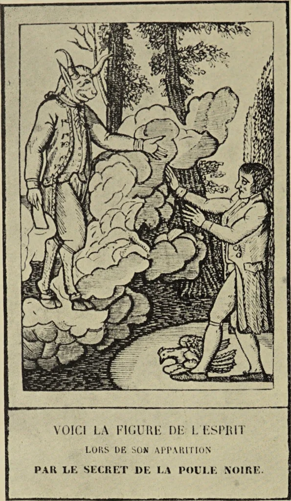 An illustration from Le musée des sorciers : mages et alchemistes / par Grillot de Givry., 1929, leaf 158