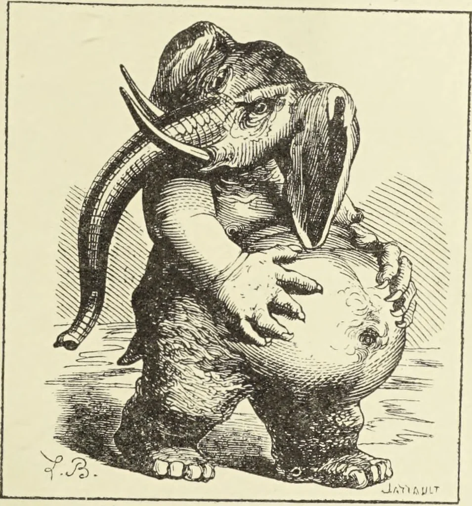 An illustration from Le musée des sorciers : mages et alchemistes / par Grillot de Givry., 1929, leaf 161