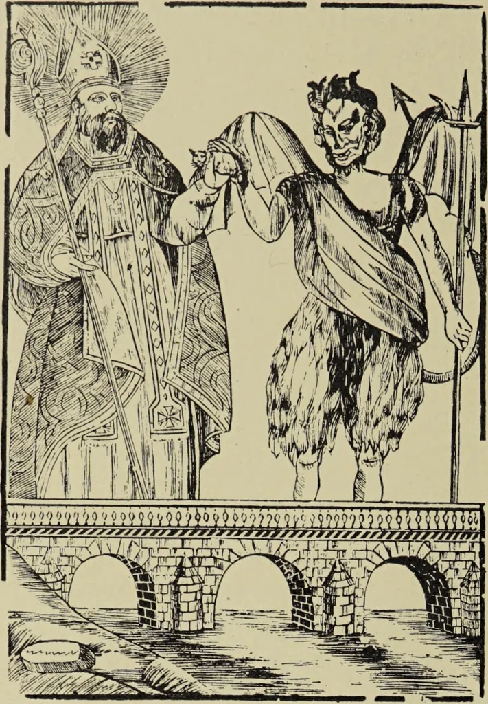 An illustration from Le musée des sorciers : mages et alchemistes / par Grillot de Givry., 1929, leaf 172