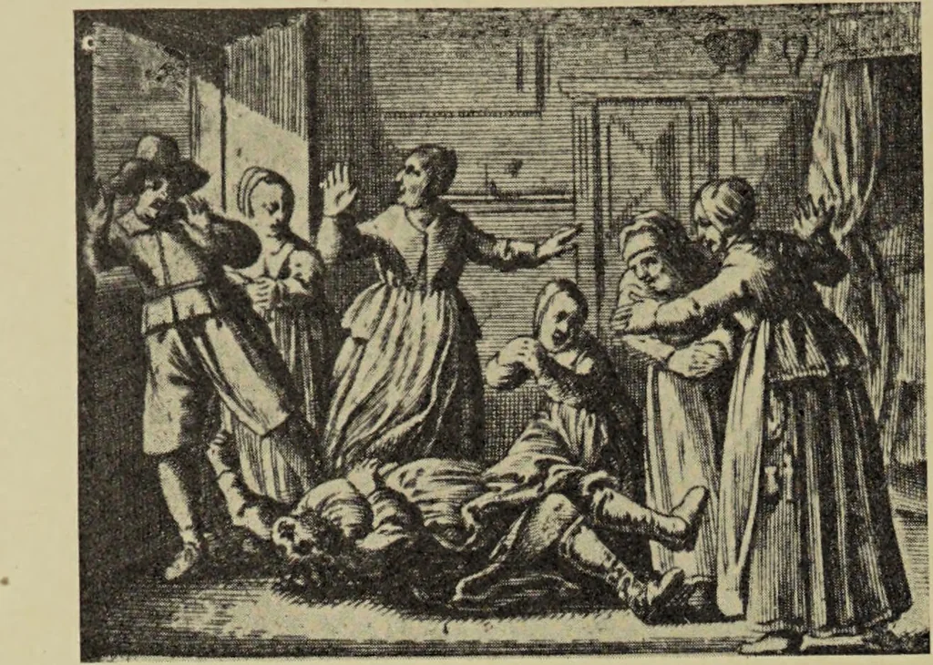 An illustration from Le musée des sorciers : mages et alchemistes / par Grillot de Givry., 1929, leaf 180