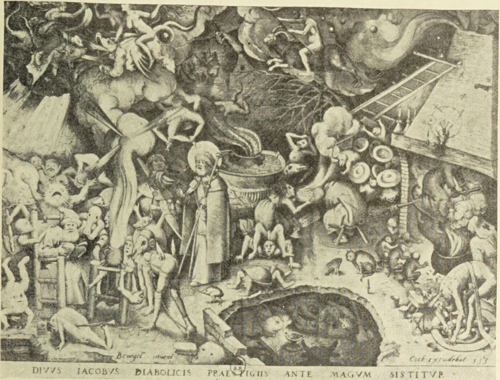 An illustration from Le musée des sorciers : mages et alchemistes / par Grillot de Givry., 1929, leaf 185