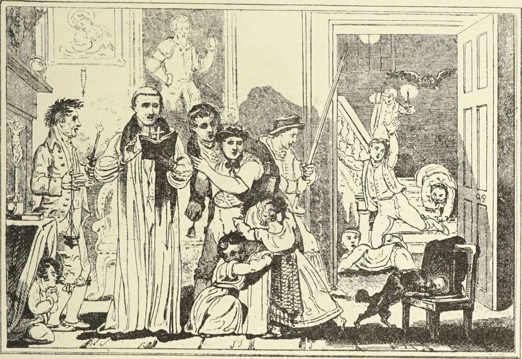 An illustration from Le musée des sorciers : mages et alchemistes / par Grillot de Givry., 1929, leaf 187