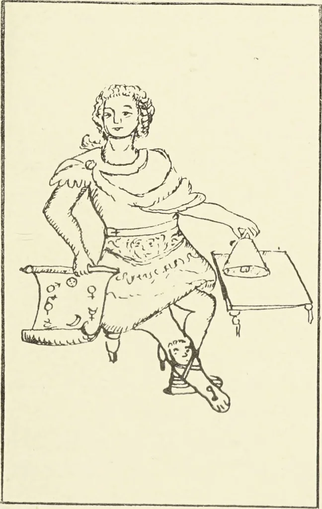 An illustration from Le musée des sorciers : mages et alchemistes / par Grillot de Givry., 1929, leaf 201