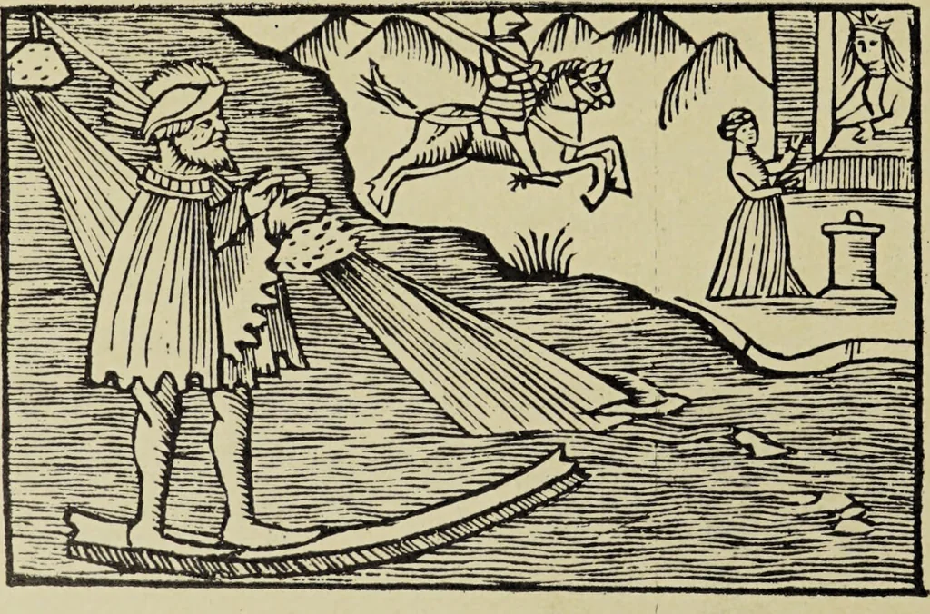 An illustration from Le musée des sorciers : mages et alchemistes / par Grillot de Givry., 1929, leaf 214