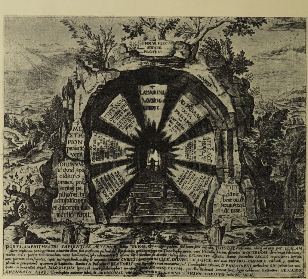 An illustration from Le musée des sorciers : mages et alchemistes / par Grillot de Givry., 1929, leaf 246