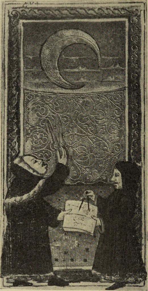 An illustration from Le musée des sorciers : mages et alchemistes / par Grillot de Givry., 1929, leaf 274