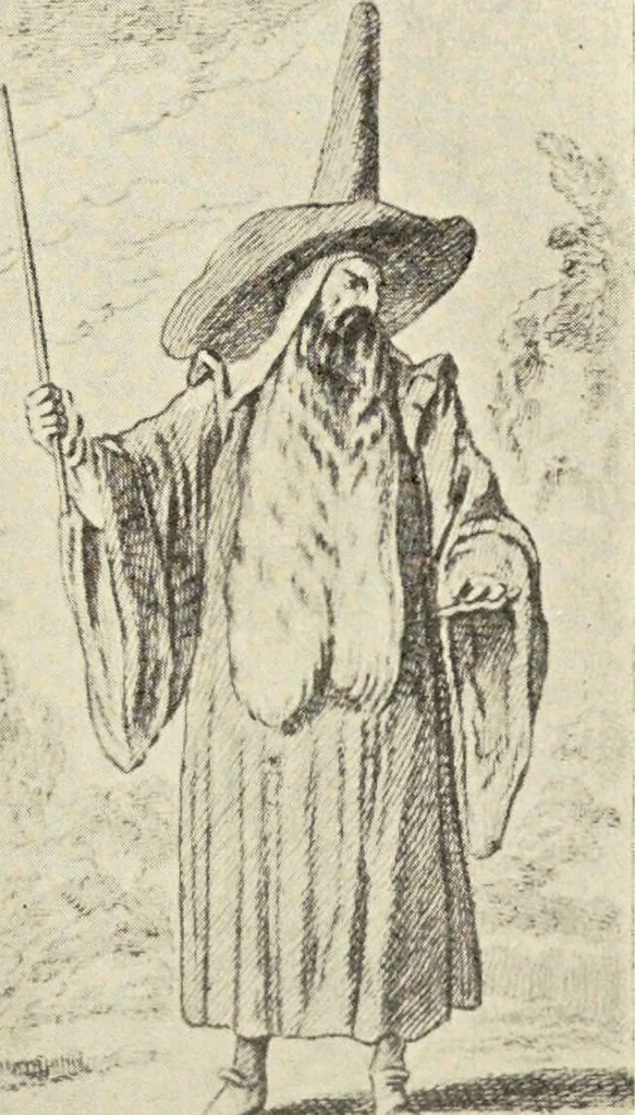 An illustration from Le musée des sorciers : mages et alchemistes / par Grillot de Givry., 1929, leaf 279