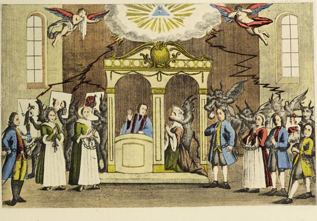 An illustration from Le musée des sorciers : mages et alchemistes / par Grillot de Givry., 1929, leaf 31