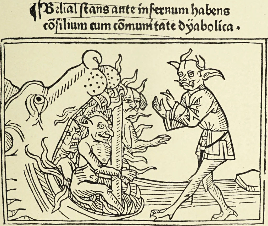 An illustration from Le musée des sorciers : mages et alchemistes / par Grillot de Givry., 1929, leaf 33