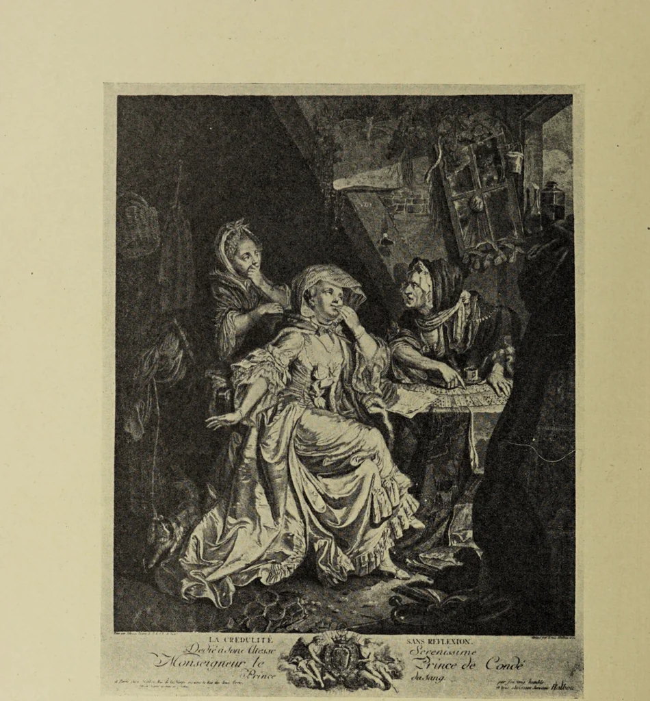 An illustration from Le musée des sorciers : mages et alchemistes / par Grillot de Givry., 1929, leaf 354