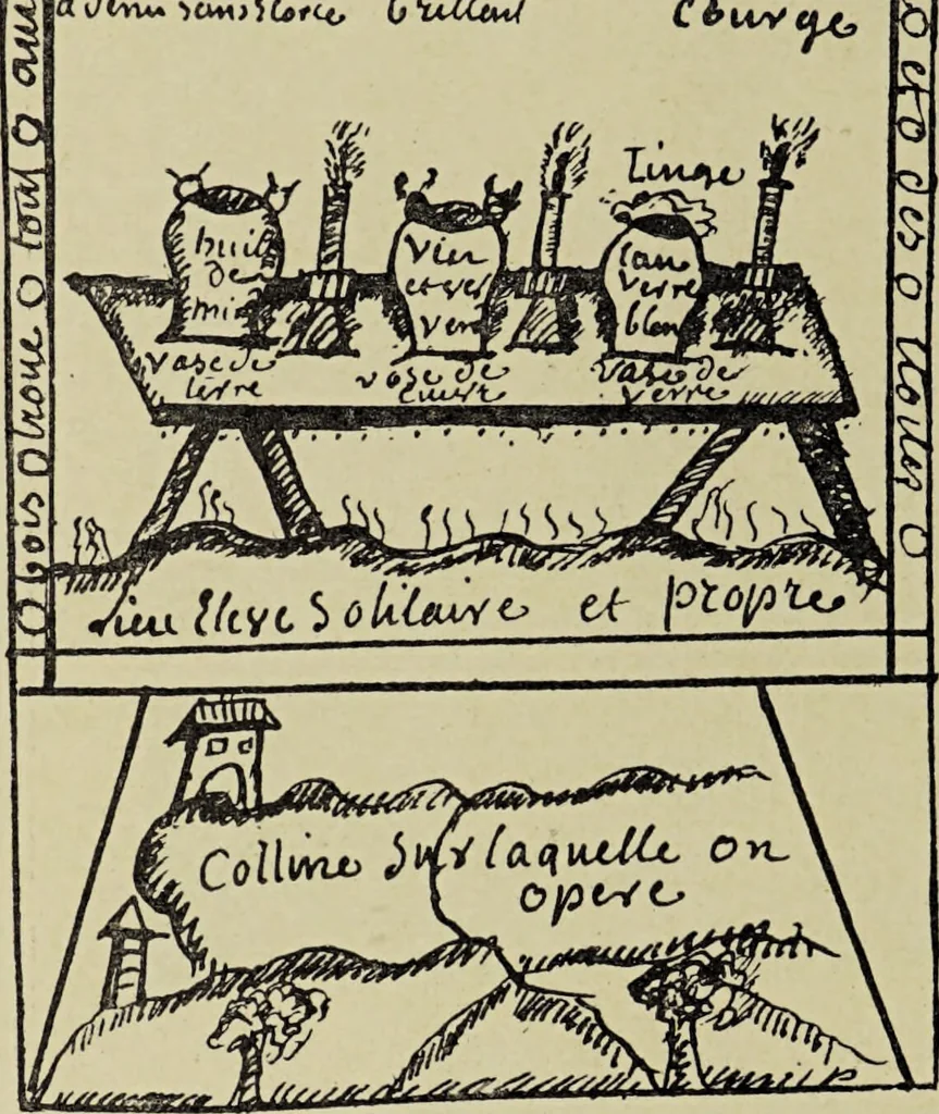 An illustration from Le musée des sorciers : mages et alchemistes / par Grillot de Givry., 1929, leaf 370