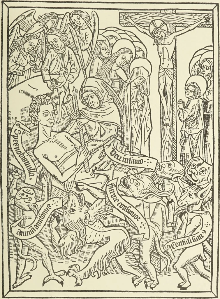 An illustration from Le musée des sorciers : mages et alchemistes / par Grillot de Givry., 1929, leaf 39