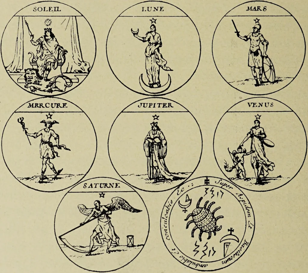 An illustration from Le musée des sorciers : mages et alchemistes / par Grillot de Givry., 1929, leaf 410