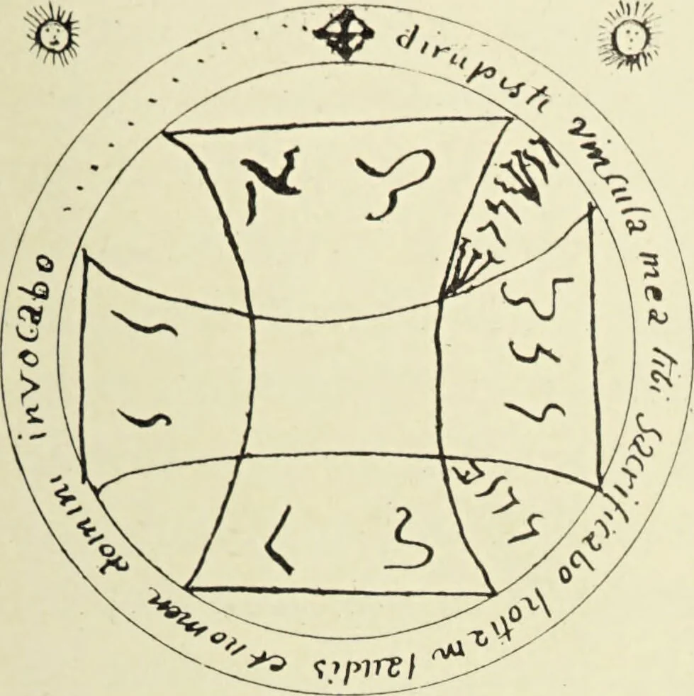 An illustration from Le musée des sorciers : mages et alchemistes / par Grillot de Givry., 1929, leaf 413