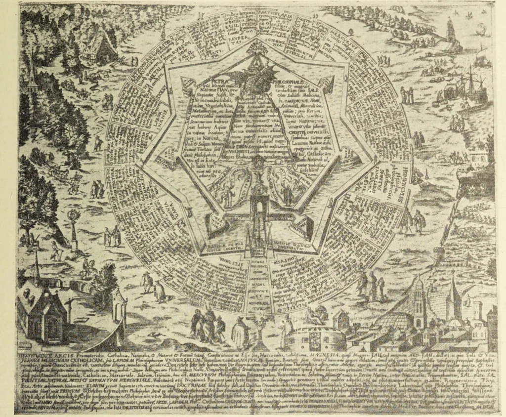 An illustration from Le musée des sorciers : mages et alchemistes / par Grillot de Givry., 1929, leaf 425