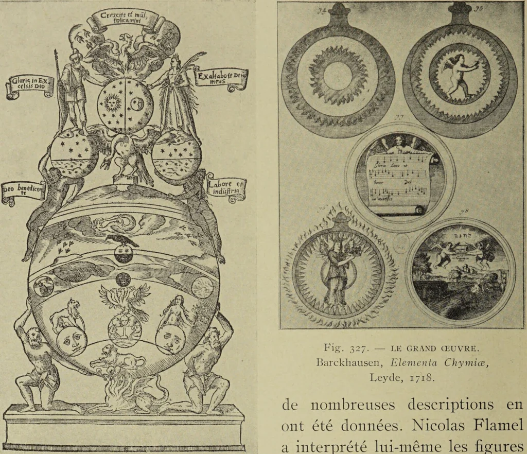 An illustration from Le musée des sorciers : mages et alchemistes / par Grillot de Givry., 1929, leaf 430