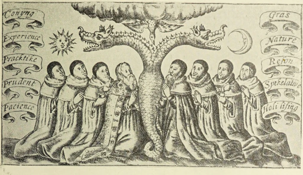 An illustration from Le musée des sorciers : mages et alchemistes / par Grillot de Givry., 1929, leaf 439