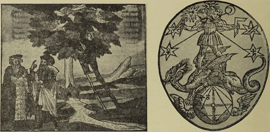 An illustration from Le musée des sorciers : mages et alchemistes / par Grillot de Givry., 1929, leaf 440