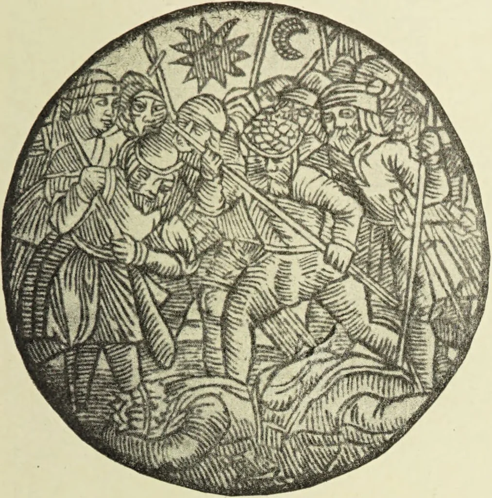 An illustration from Le musée des sorciers : mages et alchemistes / par Grillot de Givry., 1929, leaf 441