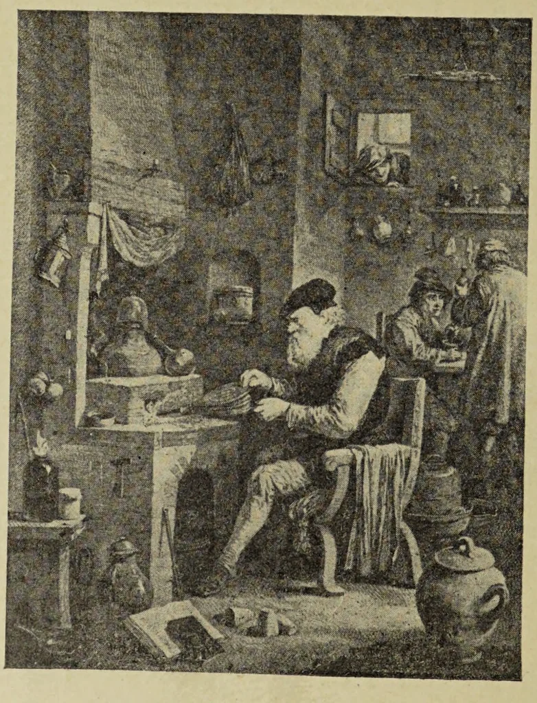 An illustration from Le musée des sorciers : mages et alchemistes / par Grillot de Givry., 1929, leaf 458