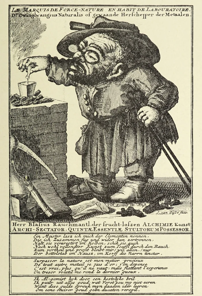 An illustration from Le musée des sorciers : mages et alchemistes / par Grillot de Givry., 1929, leaf 461