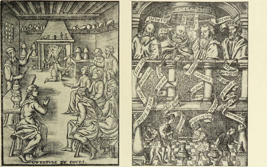 An illustration from Le musée des sorciers : mages et alchemistes / par Grillot de Givry., 1929, leaf 467