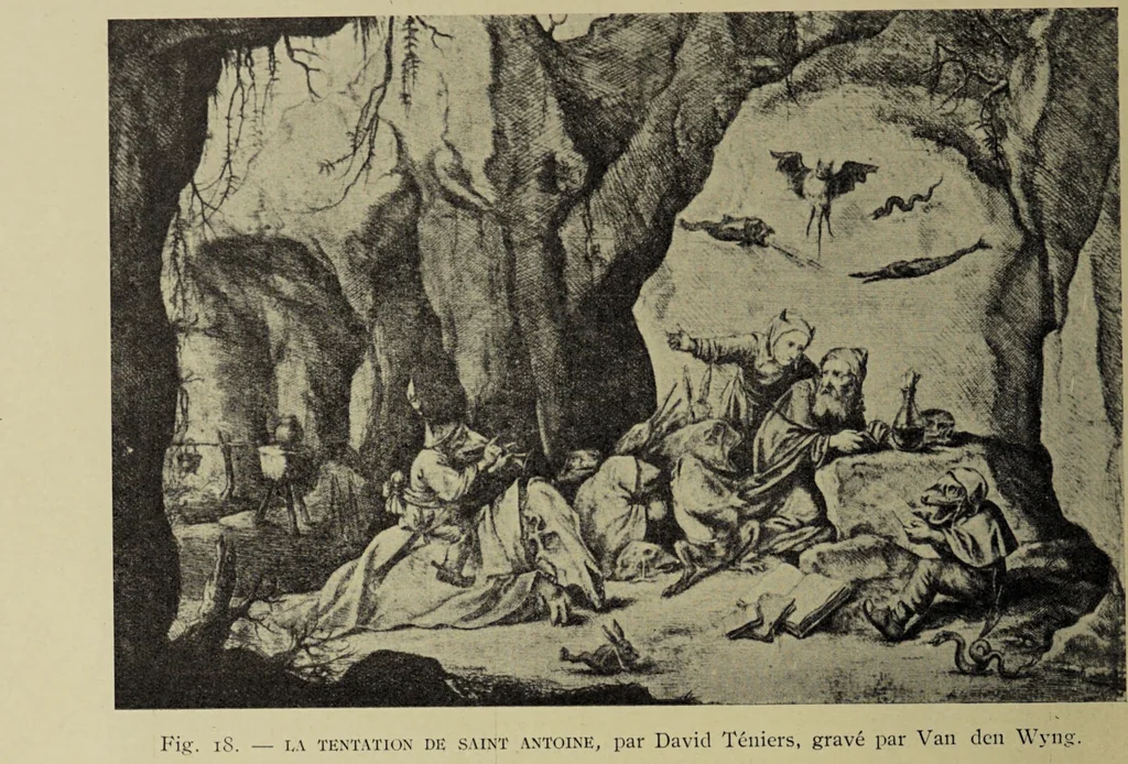 An illustration from Le musée des sorciers : mages et alchemistes / par Grillot de Givry., 1929, leaf 48