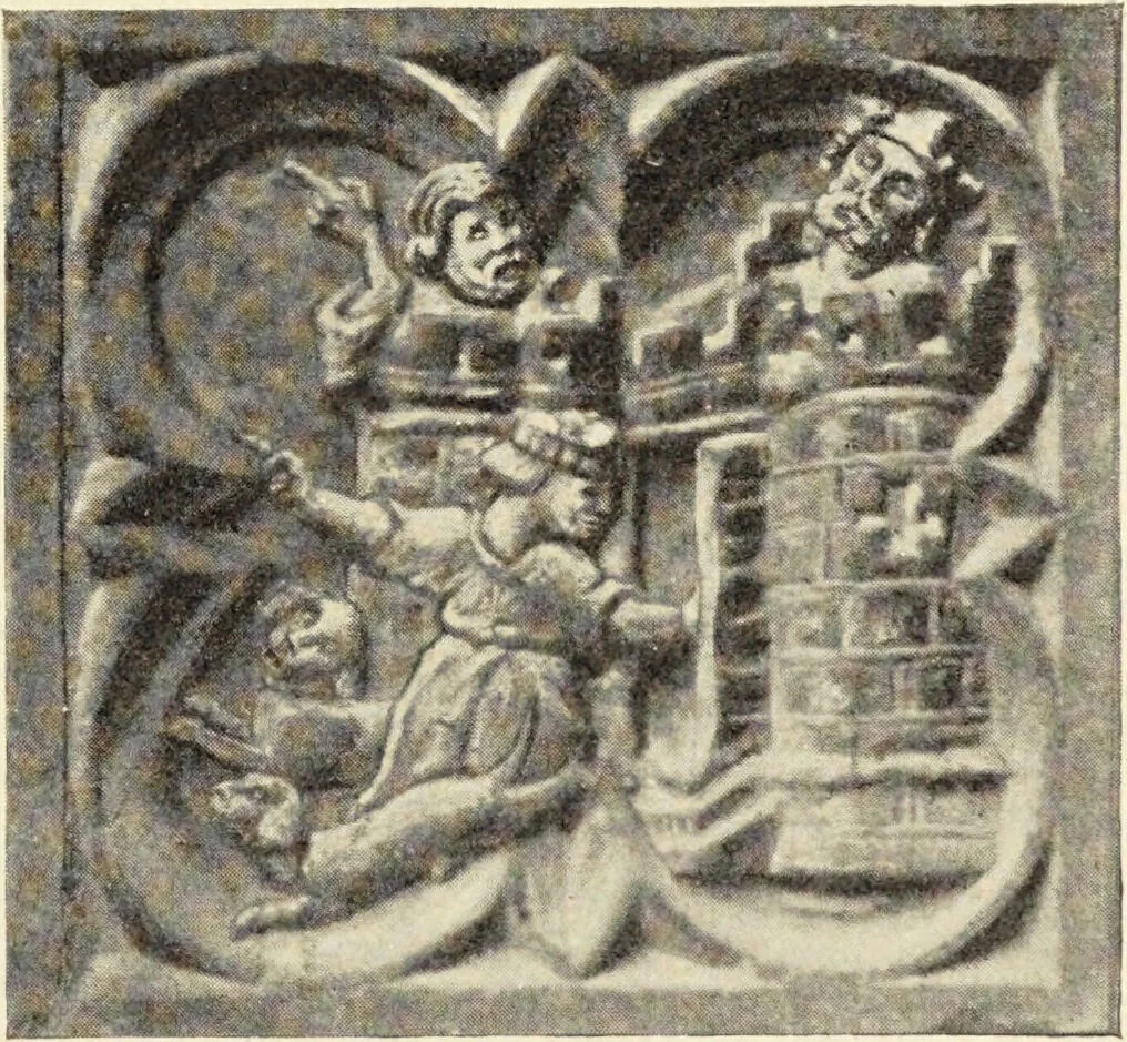 An illustration from Le musée des sorciers : mages et alchemistes / par Grillot de Givry., 1929, leaf 57