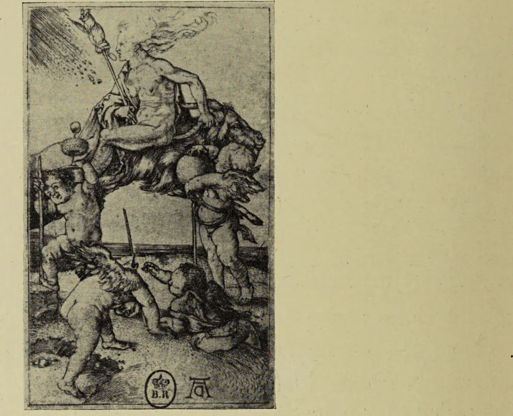 An illustration from Le musée des sorciers : mages et alchemistes / par Grillot de Givry., 1929, leaf 60