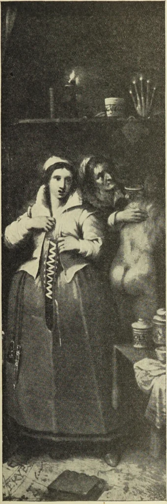 An illustration from Le musée des sorciers : mages et alchemistes / par Grillot de Givry., 1929, leaf 71