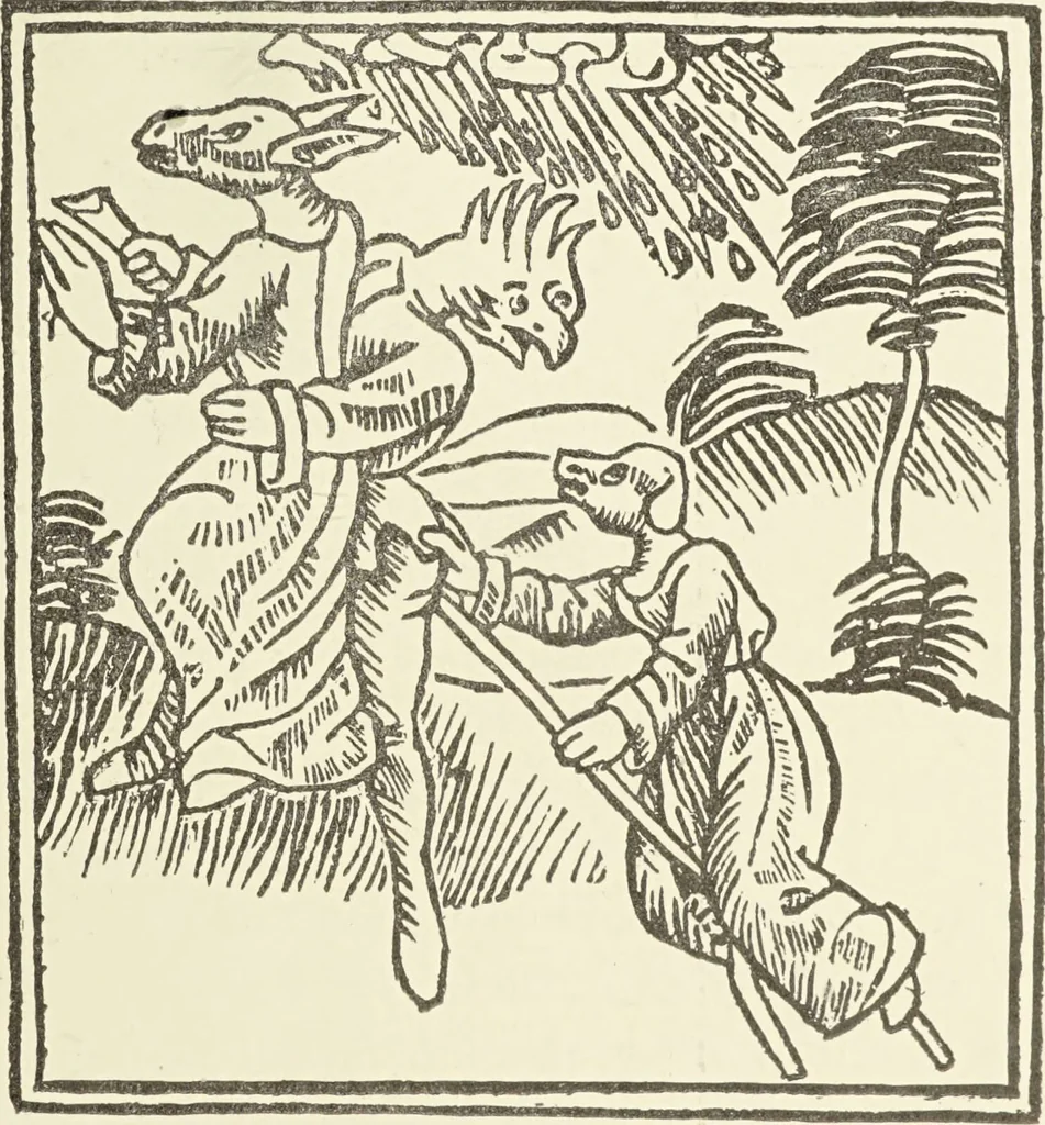 An illustration from Le musée des sorciers : mages et alchemistes / par Grillot de Givry., 1929, leaf 73