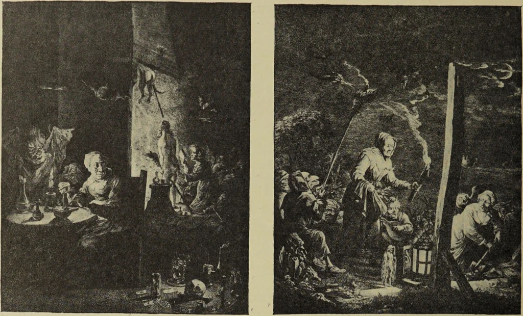 An illustration from Le musée des sorciers : mages et alchemistes / par Grillot de Givry., 1929, leaf 74