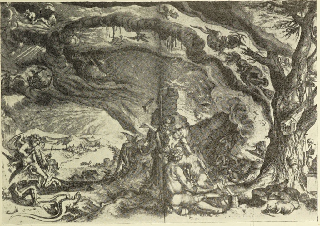 An illustration from Le musée des sorciers : mages et alchemistes / par Grillot de Givry., 1929, leaf 75