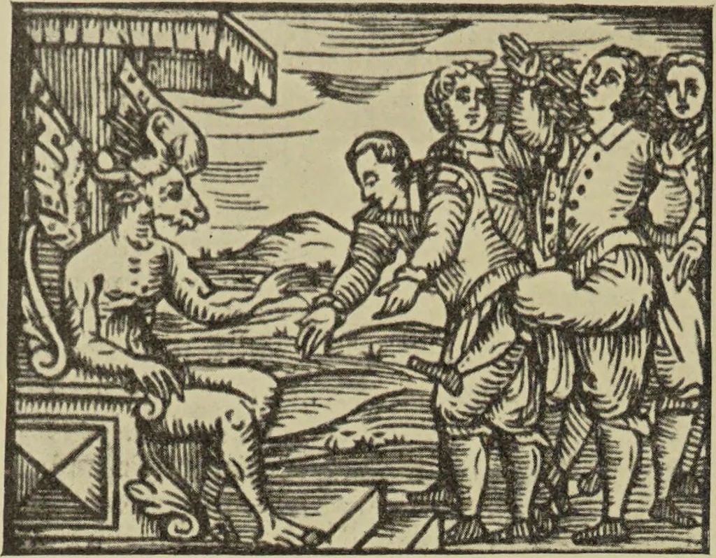 An illustration from Le musée des sorciers : mages et alchemistes / par Grillot de Givry., 1929, leaf 82