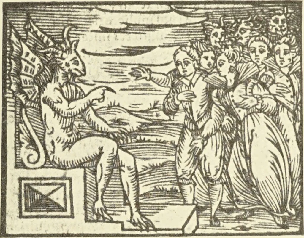 An illustration from Le musée des sorciers : mages et alchemistes / par Grillot de Givry., 1929, leaf 83