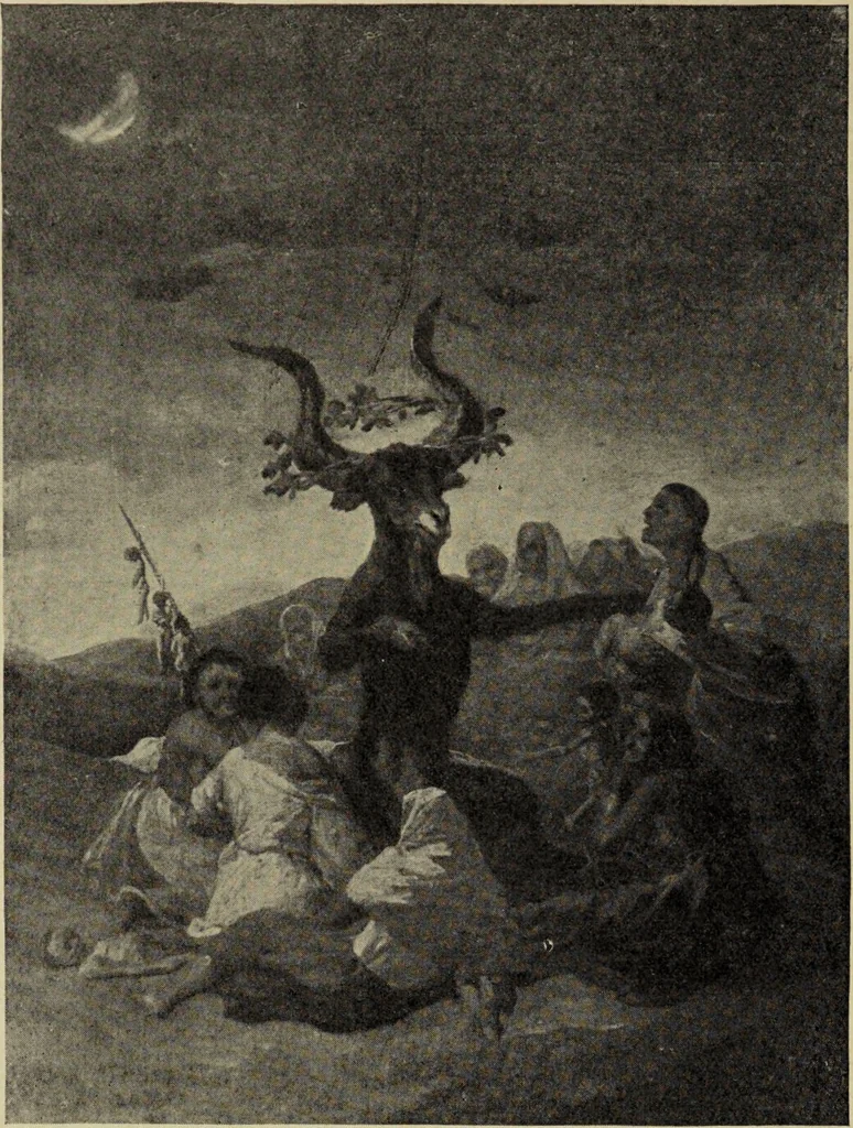 An illustration from Le musée des sorciers : mages et alchemistes / par Grillot de Givry., 1929, leaf 88