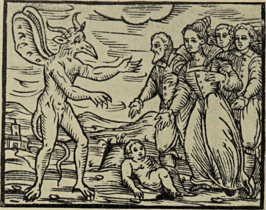 An illustration from Le musée des sorciers : mages et alchemistes / par Grillot de Givry., 1929, leaf 90